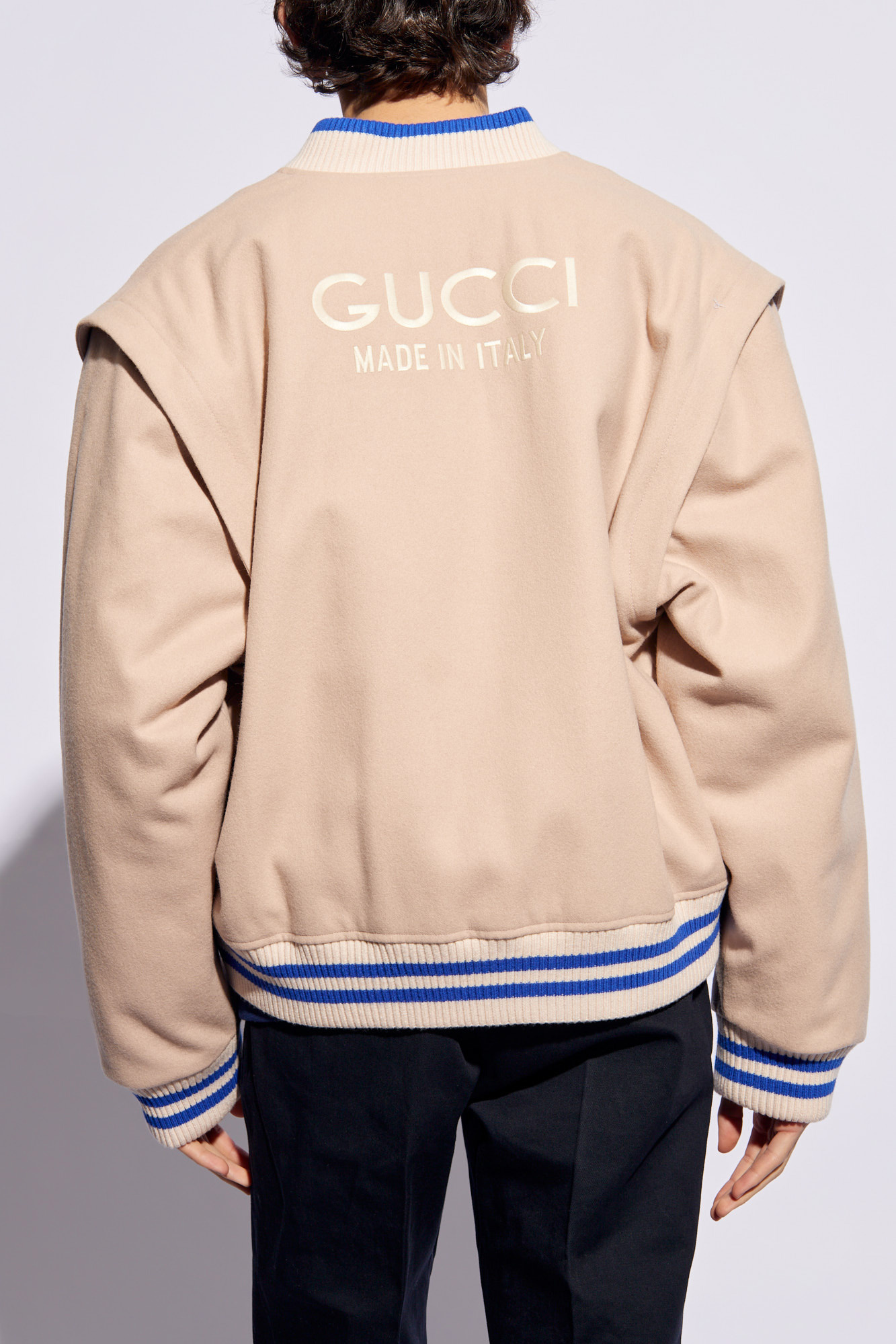 Gucci Wool bomber jacket | Men's Clothing | Vitkac